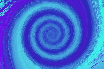violet blue swirl, low poly crystal background. Spiral background pattern. illustration, low polygons background in a spiral swirl.