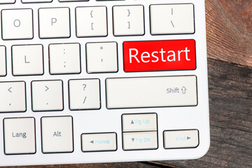 Restart word on a keyboard key