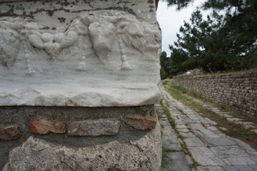 the Western Archaeological Site, Kos Town, Kos Island, Greece, May