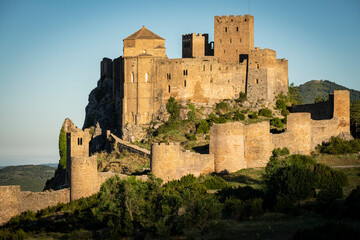 Obraz premium Loarre castle, Huesca, Spain