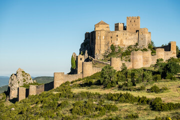 Obraz premium Loarre castle, Huesca, Spain