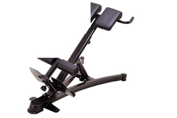 Gym machine isolated on white. Healthy lifestyle. Power sports trainer