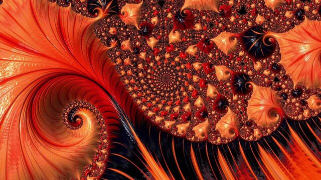 Loop The Monarch Butterfly V1 Fractal