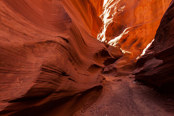 The Antelope Canyon, near Page, Arizona, USA - 410938206