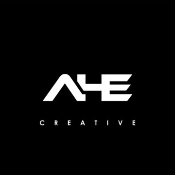 AHE Letter Initial Logo Design Template Vector Illustration