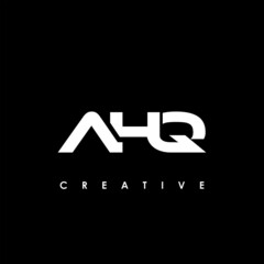 AHQ Letter Initial Logo Design Template Vector Illustration © makrufi