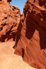 The Antelope Canyon, near Page, Arizona, USA - 410938801