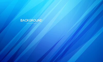 Blue gradient abstract background vector illustration with diagonal geometric shapes. Technology concept.