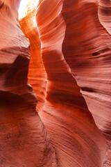 The Antelope Canyon, near Page, Arizona, USA - 410939444