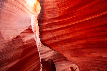 The Antelope Canyon, near Page, Arizona, USA - 410939876