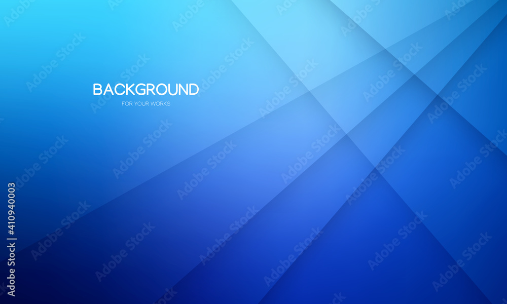 Poster blue gradient abstract background vector illustration with geometric pattern.