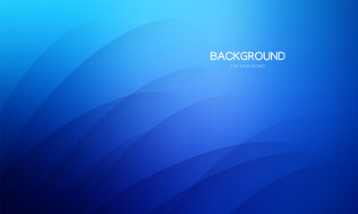 Blue gradient abstract background vector illustration with geometric pattern.