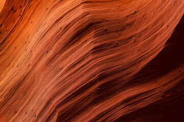The Antelope Canyon, near Page, Arizona, USA. The Antelope Canyon is the most-visited and...