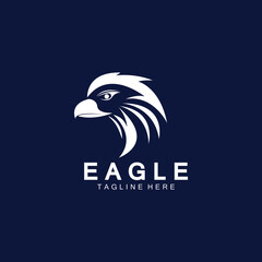 Eagle icon logo design vector template