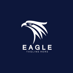 Eagle icon logo design vector template