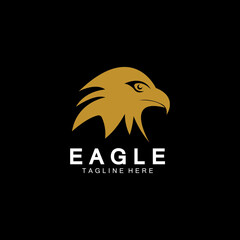 Eagle icon logo design vector template