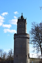 Runder Turm, alter Stadtmauerturm in Andernach