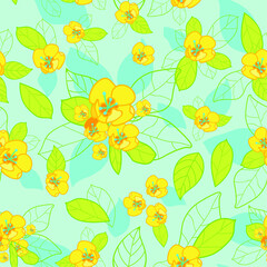 Yelloe flowers texture, background, pattern designer, print, illustation