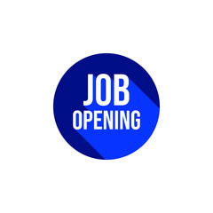 Job opening recruitment business icon design vector