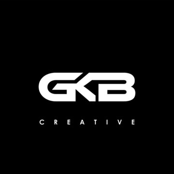 GKB Letter Initial Logo Design Template Vector Illustration