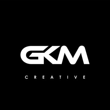 GKM Letter Initial Logo Design Template Vector Illustration