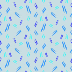 Seamless blue background with light blue and dark blue, ornament, line.