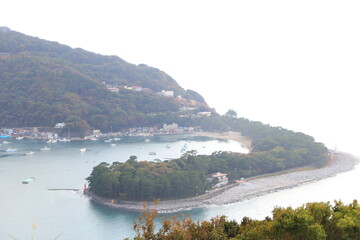 出会い岬からの御浜岬【国内・静岡県】