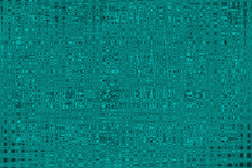 Abstract background in the form of green iridescent waves, chaotically located throughout the frame.