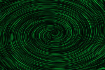 Abstract background in the form of twisted green, chaotic lines.