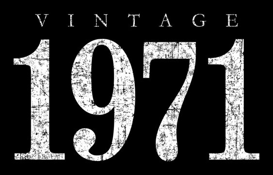 Vintage 1971 (Ancient White)