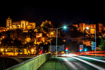 Fototapeta na wymiar Silves bei Nacht