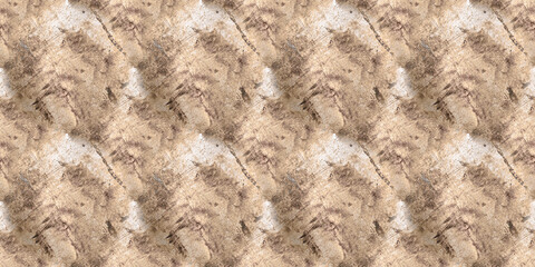 Brown Rough Grunge Effect. Ink Abstract Illustration. Vintage Stone Surface. Paint Stamp. Art Old Brush Design. Dirty Dust Scratch. Pale Distress Grain Background. Dirt Grunge Effect.