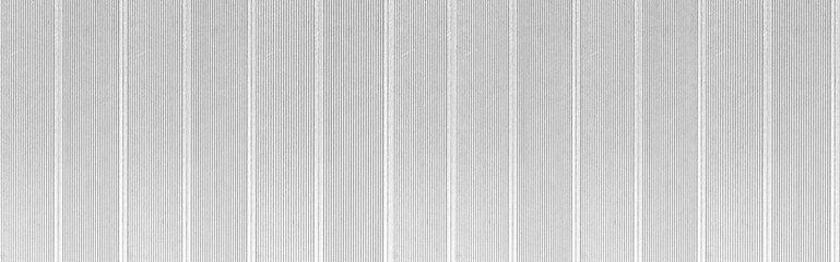 Fototapeta premium Panorama of White modern wooden floor with stripe pattern and background seamless