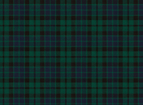 green tartan checkered fabric pattern