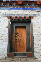 palace (wangdicholing) in jakar (bhutan)