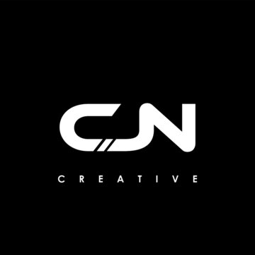 CJN Letter Initial Logo Design Template Vector Illustration