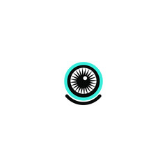 Obraz na płótnie Canvas eye logo and vector