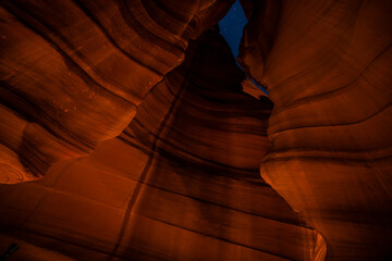 The Antelope Canyon, near Page, Arizona, USA - 410960244