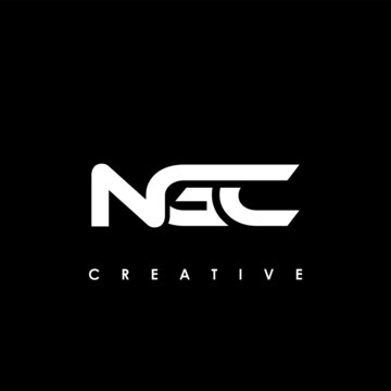 NGC Letter Initial Logo Design Template Vector Illustration