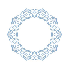 frame decorative vector template