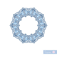 frame decorative vector template