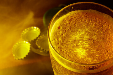 Glass of beer