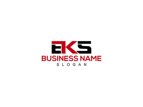 EKS Logo And Illustrations Design For Business