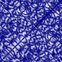 Delicate symmetry of a diagonal pattern of cornflower drops and splashes of glass effect.