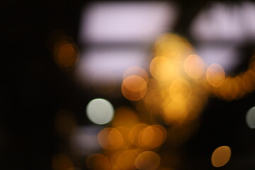 A Lot of  colourful bokeh
