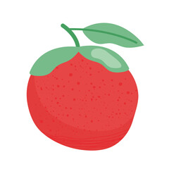 fresh tomato vegetable nutritive icon vector illustration design