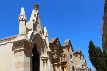 Cemetery vaults in Europe