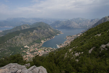 Fototapeta na wymiar Montenegro old Kotor summer tourism