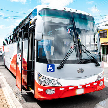 Bus de transporte Colectivo en Costa Rica