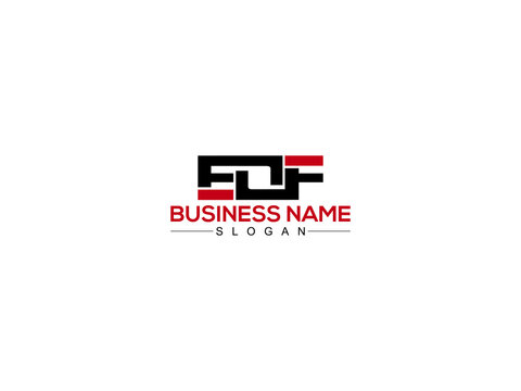 EOF Logo And Illustrations Design For Business